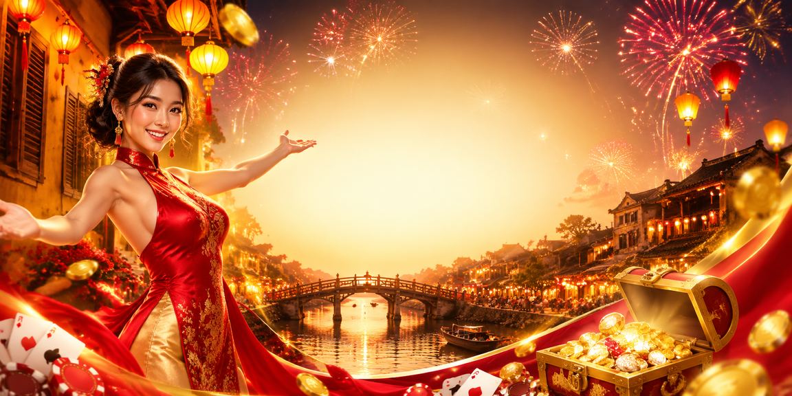 Trò chơi bài tại lễ hội Hội An với không khí truyền thống và hiện đại hòa quyện
